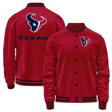 Men's Houston Texans Full-Snap Jacket - Red