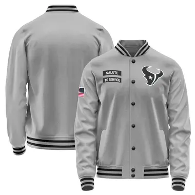 Men's Houston Texans Salute to Service Performance Jacket - Gray