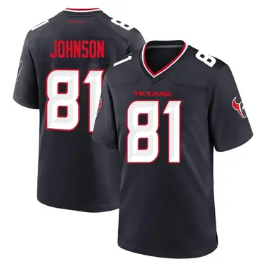 Men's Nike Houston Texans Andre Johnson Team Jersey - Navy Game