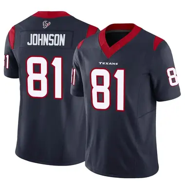 Men's Nike Houston Texans Andre Johnson Vapor F.U.S.E. Jersey - Navy Limited