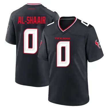 Men's Nike Houston Texans Azeez Al-Shaair Team Jersey - Navy Game