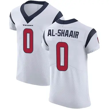 Men's Nike Houston Texans Azeez Al-Shaair Vapor Untouchable Jersey - White Elite