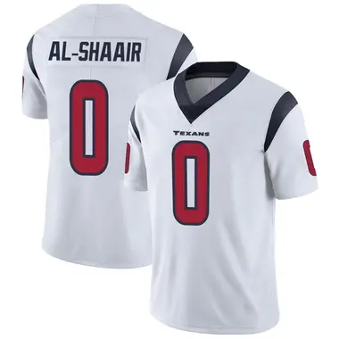 Men's Nike Houston Texans Azeez Al-Shaair Vapor Untouchable Jersey - White Limited