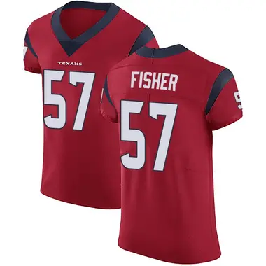 Men's Nike Houston Texans Blake Fisher Alternate Vapor Untouchable Jersey - Red Elite