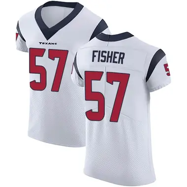 Men's Nike Houston Texans Blake Fisher Vapor Untouchable Jersey - White Elite