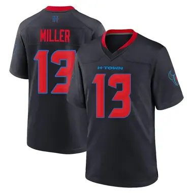 Men's Nike Houston Texans Braxton Miller 2nd Alternate Jersey - Navy Game