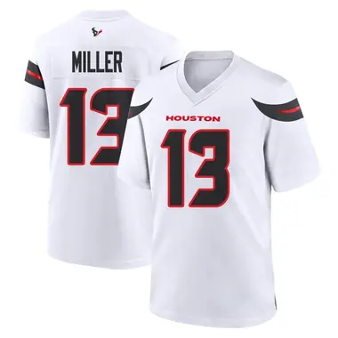 Men's Nike Houston Texans Braxton Miller Jersey - White Game