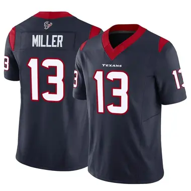 Men's Nike Houston Texans Braxton Miller Vapor F.U.S.E. Jersey - Navy Limited