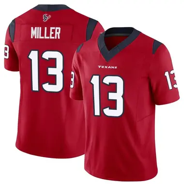 Men's Nike Houston Texans Braxton Miller Vapor F.U.S.E. Jersey - Red Limited