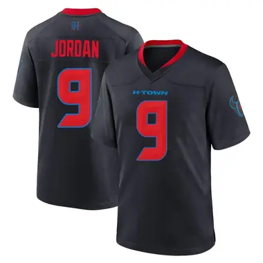 Men's Nike Houston Texans Brevin Jordan 2nd Alternate Jersey - Navy Game