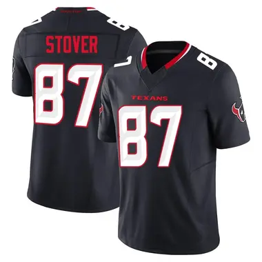 Men's Nike Houston Texans Cade Stover Alternate Vapor F.U.S.E. Jersey - Navy Limited