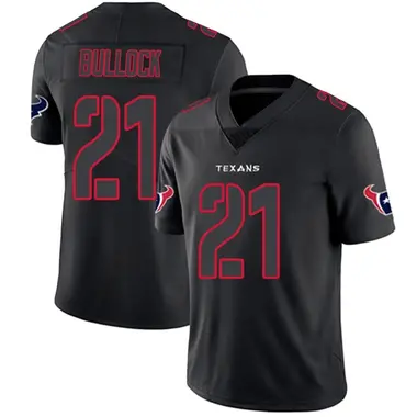 Men's Nike Houston Texans Calen Bullock Jersey - Black Impact Limited