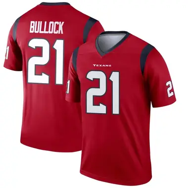 Men's Nike Houston Texans Calen Bullock Jersey - Red Legend