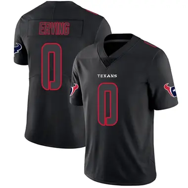 Men's Nike Houston Texans Cameron Erving Jersey - Black Impact Limited