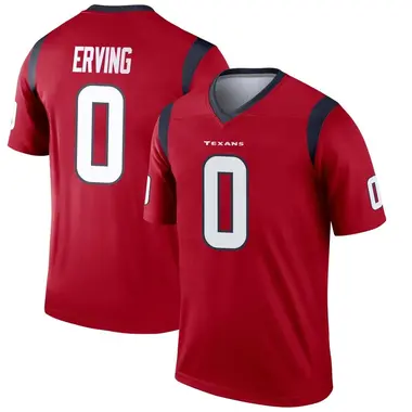 Men's Nike Houston Texans Cameron Erving Jersey - Red Legend