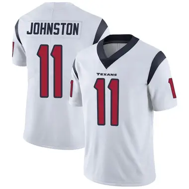 Cameron Johnston Men's Nike White Houston Texans Vapor Untouchable Custom Elite Jersey