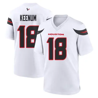 Men's Nike Houston Texans Case Keenum Jersey - White Game