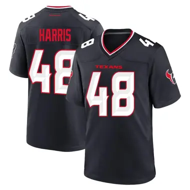 Men's Nike Houston Texans Christian Harris Team Jersey - Navy Game