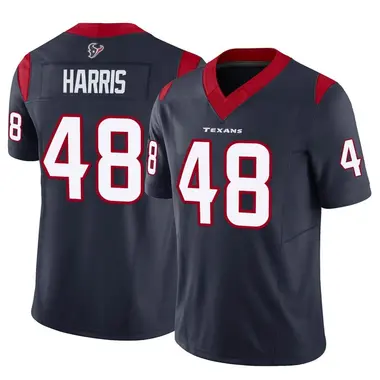 Men's Nike Houston Texans Christian Harris Vapor F.U.S.E. Jersey - Navy Limited