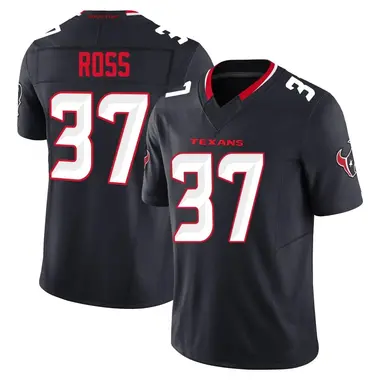 Men's Nike Houston Texans D'Angelo Ross Alternate Vapor F.U.S.E. Jersey - Navy Limited