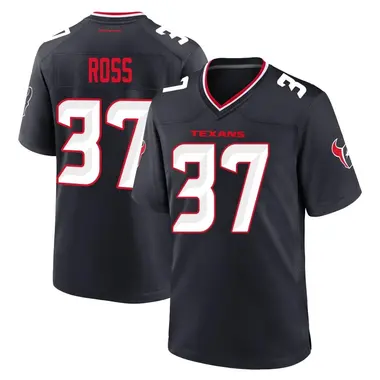 Men's Nike Houston Texans D'Angelo Ross Team Jersey - Navy Game