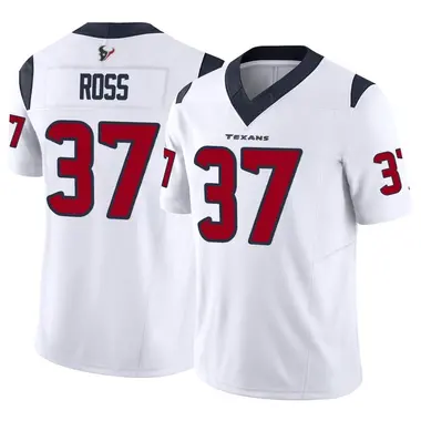 Men's Nike Houston Texans D'Angelo Ross Vapor F.U.S.E. Jersey - White Limited