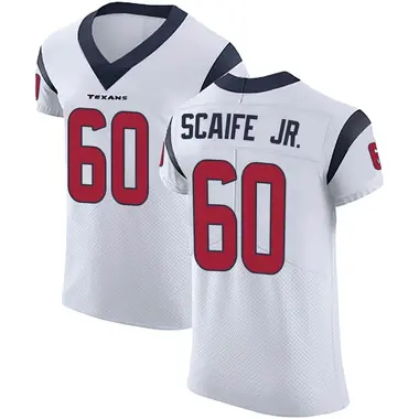 Men's Nike Houston Texans DJ Scaife Jr. Vapor Untouchable Jersey - White Elite