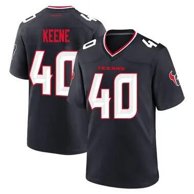 Men's Nike Houston Texans Dalton Keene Team Jersey - Navy Game