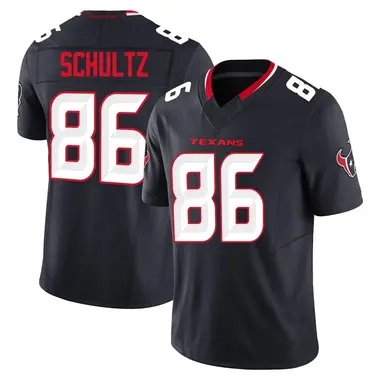 Men's Nike Houston Texans Dalton Schultz Alternate Vapor F.U.S.E. Jersey - Navy Limited