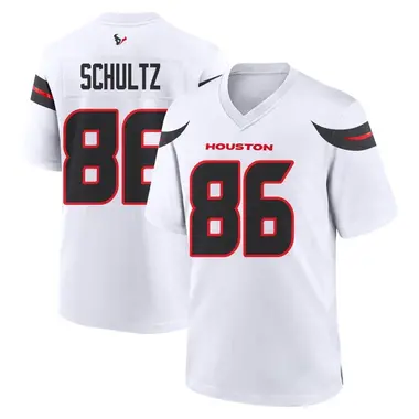 Men's Nike Houston Texans Dalton Schultz Jersey - White Game