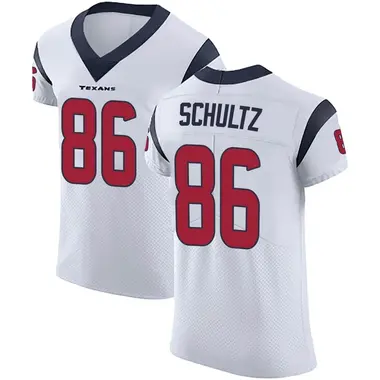 Men's Nike Houston Texans Dalton Schultz Vapor Untouchable Jersey - White Elite