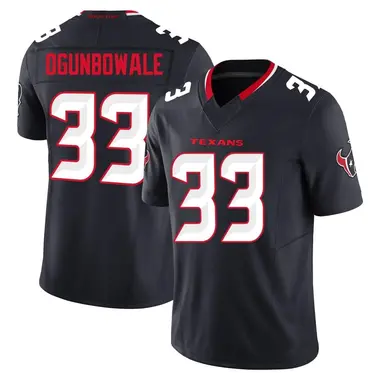 Men's Nike Houston Texans Dare Ogunbowale Alternate Vapor F.U.S.E. Jersey - Navy Limited