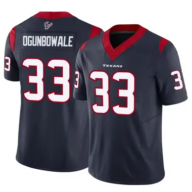 Men's Nike Houston Texans Dare Ogunbowale Vapor F.U.S.E. Jersey - Navy Limited