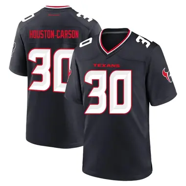 Men's Nike Houston Texans DeAndre Houston-Carson DeAndre -Carson Team Jersey - Navy Game