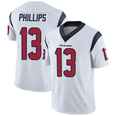 Men's Nike Houston Texans Del'Shawn Phillips Vapor Untouchable Jersey - White Limited