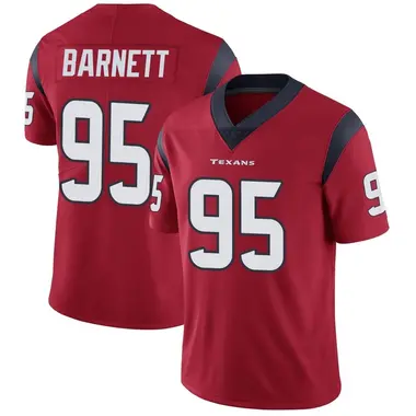 Men's Nike Houston Texans Derek Barnett Alternate Vapor Untouchable Jersey - Red Limited