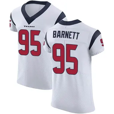 Men's Nike Houston Texans Derek Barnett Vapor Untouchable Jersey - White Elite