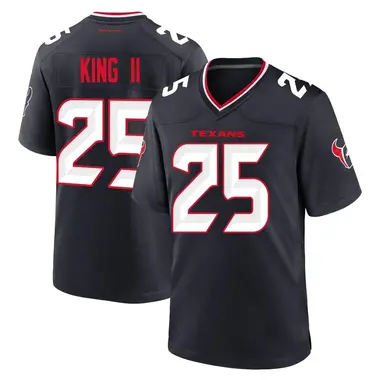 Men's Nike Houston Texans Desmond King II Team Jersey - Navy Game