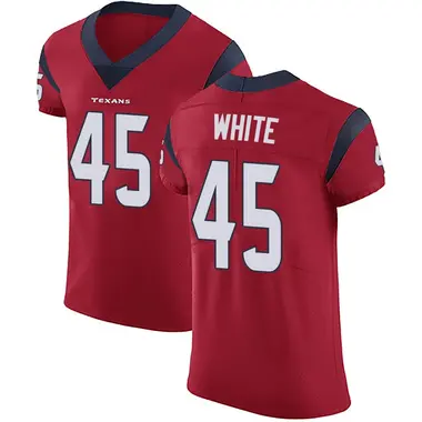 Men's Nike Houston Texans Devin White Alternate Vapor Untouchable Jersey - Red Elite