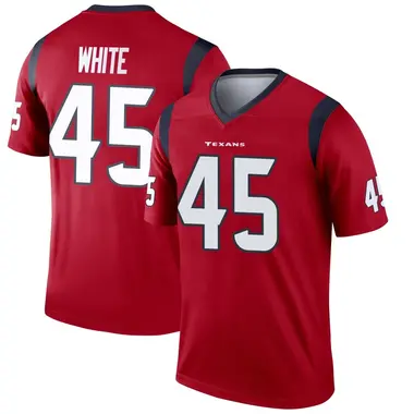 Men's Nike Houston Texans Devin White Jersey - Red Legend