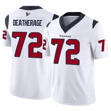 Men's Nike Houston Texans Dylan Deatherage Vapor F.U.S.E. Jersey - White Limited