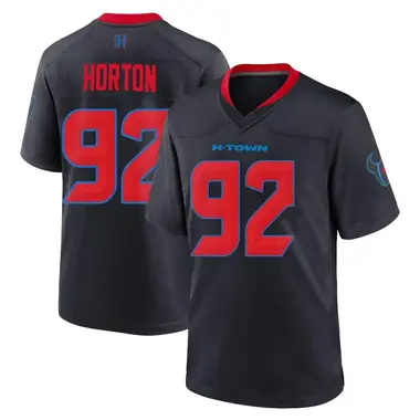 Men's Nike Houston Texans Dylan Horton 2nd Alternate Jersey - Navy Game