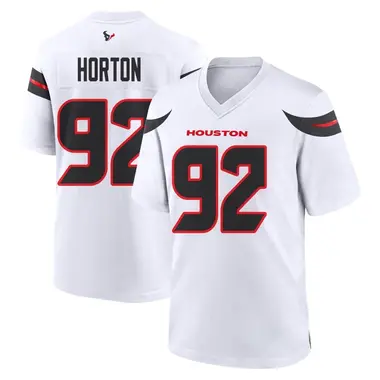 Men's Nike Houston Texans Dylan Horton Jersey - White Game