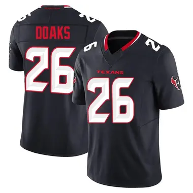 Men's Nike Houston Texans Gerrid Doaks Alternate Vapor F.U.S.E. Jersey - Navy Limited