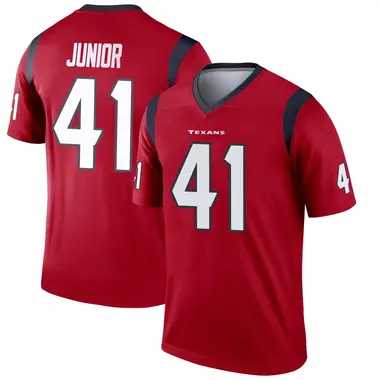 Men's Nike Houston Texans Gregory Junior Jersey - Red Legend