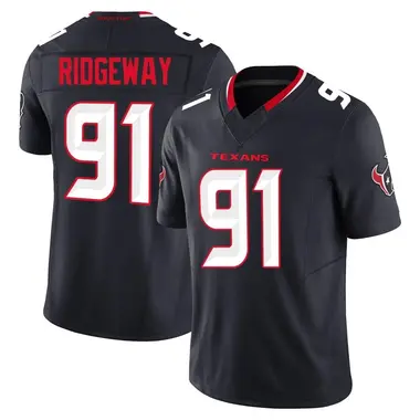 Men's Nike Houston Texans Hassan Ridgeway Alternate Vapor F.U.S.E. Jersey - Navy Limited