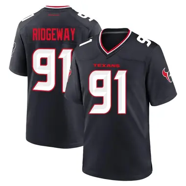 Men's Nike Houston Texans Hassan Ridgeway Team Jersey - Navy Game