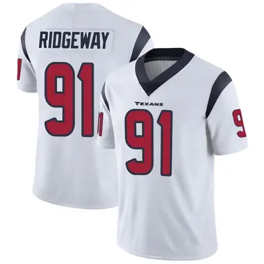 Men's Nike Houston Texans Hassan Ridgeway Vapor Untouchable Jersey - White Limited