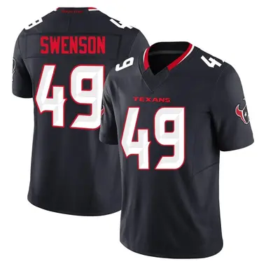 Men's Nike Houston Texans Ian Swenson Alternate Vapor F.U.S.E. Jersey - Navy Limited