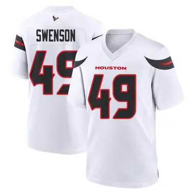 Men's Nike Houston Texans Ian Swenson Jersey - White Game